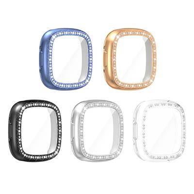 Etui Ochronne do Smartwatcha Fitbit Versa 4 - Lekka Wytrzymała Obudowa TPU Ochrona - Osłona Odporna na Wstrząsy