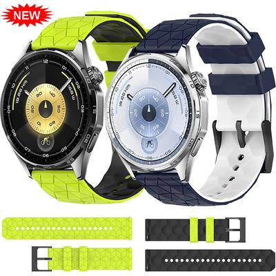20mm 22mm Silicone Strap for Huawei Watch GT6 Pro/GT6/GT5/5/4/3 46mm Replaceable Bracelet for Amazfit Bip 6 5/Balance 2/GTR Band