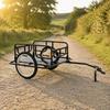 Pedal-Powered Freight Wagon Universal Hitch Rear Bike Hauling Safe