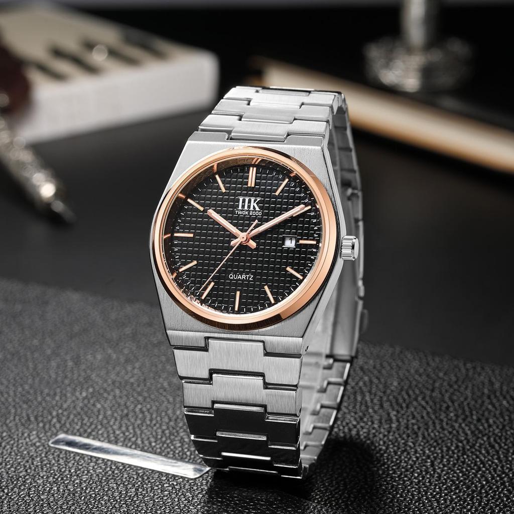 IIK Fashion Waterproof Calendar Sport Watch Men's Watch Business Quartz Men's Watch