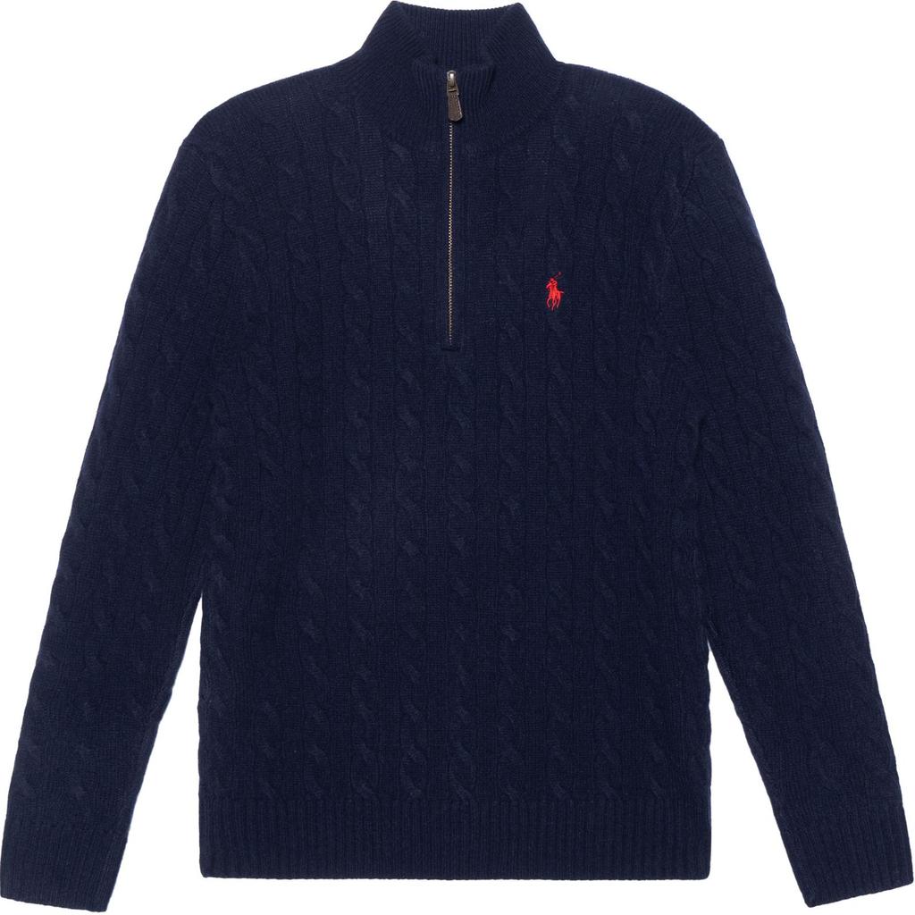 Polo Ralph Lauren Pony Embroidered Cable Knit Jumper 710876766W-002