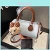 Modern Chic Pu Crossbody Shoulder Bag With Seam Detailing For City Style