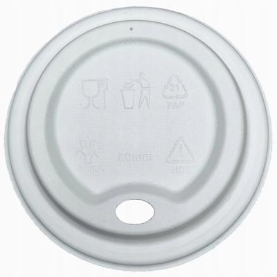 Cane Pulp Cup Lid, Cover, Diameter , .