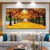 RELIABLI Art Wall Art Landscape Poster Golden Tree Pictures Canvas Painting Living Room Decoration Posters And Prints No Frame