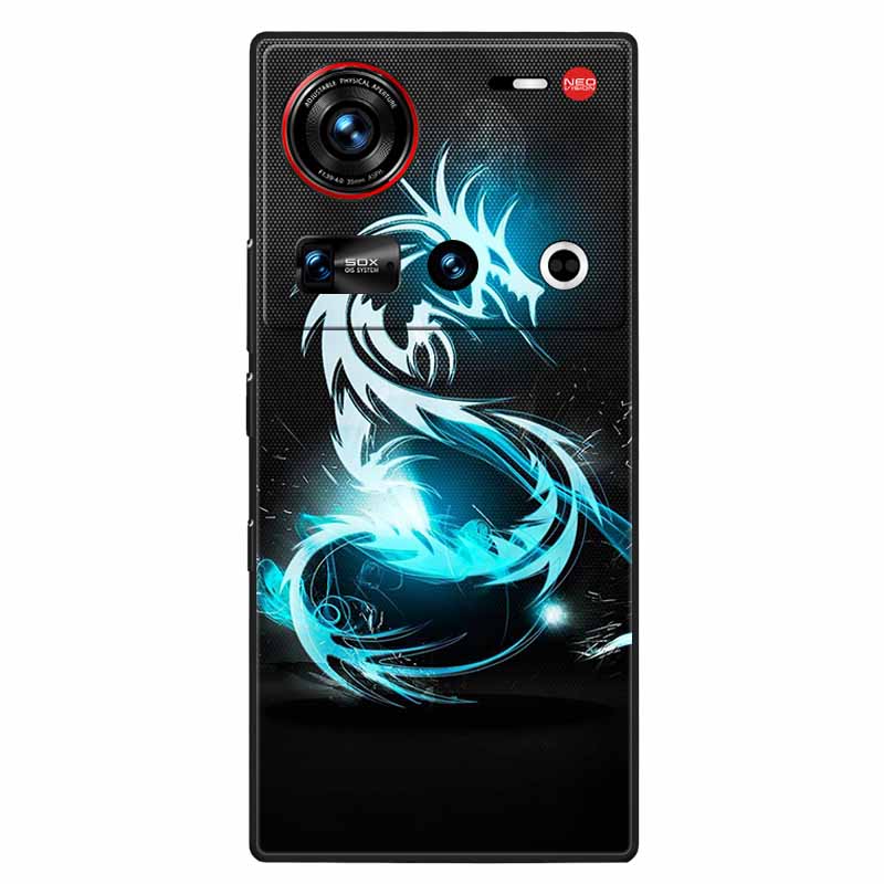 For ZTE Nubia Z70 Ultra 5G Case 6.85'' Black Silicone TPU Soft Phone Cover for Nubia Z70 Ultra Protective Back Shells Z 70 Ultra