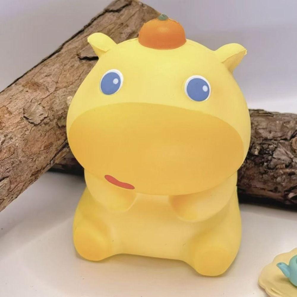 Slow Rebound Water Dolphin Squeeze Toy Persimmon Water Dolphin Pinch Toy  Children