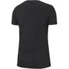 Nike Large Logo Print Casual Sports Short Sleeve T-Shirt Women Tops Black AQ3212-010