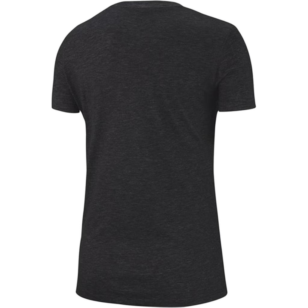 Nike Large Logo Print Casual Sports Short Sleeve T-Shirt Women Tops Black AQ3212-010