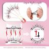Lashie - Magnetic Multipack False Eyelashes with Tweezers