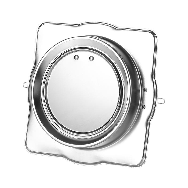 Premium Stainless Steel Check Valve Smoke Backflow Preventer for Range Hood Exhaust Vent