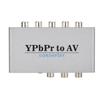 YPbPr zu AV Konverter 1080P60 YPbPr Videoaufnahme YPbPr zu CVBS Komponentenvideo Konverter Adapter wi