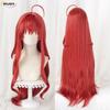 Anime Nakano Itsuki Cosplay Wig Red 80cm Long Wigs For Women Costumes Anime Cosplay Wigs Heat Resistant Synthetic Hair + Wig Cap