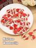 50pcs 3cm Mini Photo Clip Colorful Heart-Shaped Small Wooden Clip Creative Clip Photo Home Decoration Cartoon Handicraft