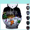 Among Us Unisex Hoodie Sweatshirt Für Freizeit Und Sportliche Aktivitäten