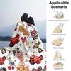1pc Car Bridge Flannel Blanket Soft Warm Throw Blanket for Bedroom Living Room Bed Travel Camping Picnic Gift. M730033
