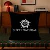 Custom Supernatural Pillowcase  Trendystyle decorative throw pillow cover insert not included fauxembroidery design