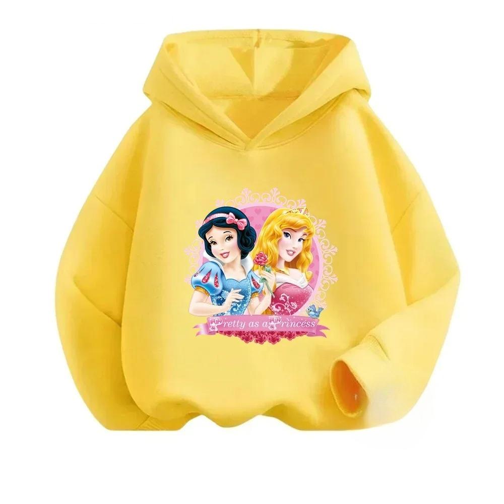 Nuove Calde Felpe con Cappuccio per Bambini per Autunno e Inverno, Carini Top Disney Cartoon per Bambine e Bambini, Pullover Comodi e Morbidi