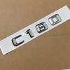 1x 3D ABS Chrom Emblem für MB Auto Heckklappen Emblem NGJM5 Schriftzug C180 C200 C220 C280 W205 W204 Zubehör