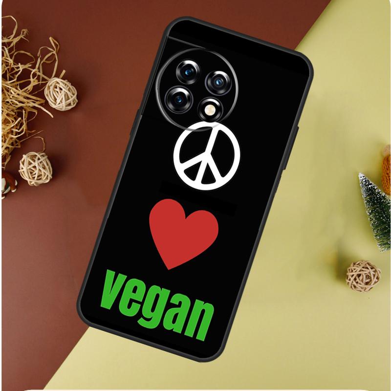 Veganism Vegan Quote Phrase For OnePlus 13 13R 12 12R 11 9 10 Pro 8T 9RT 10T 10R N20 N30 Nord CE 2 3 4 Lite Phone Case