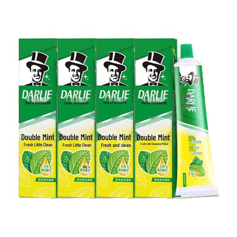 Hawley Double Mint Toothpaste 4x175g Family Pack