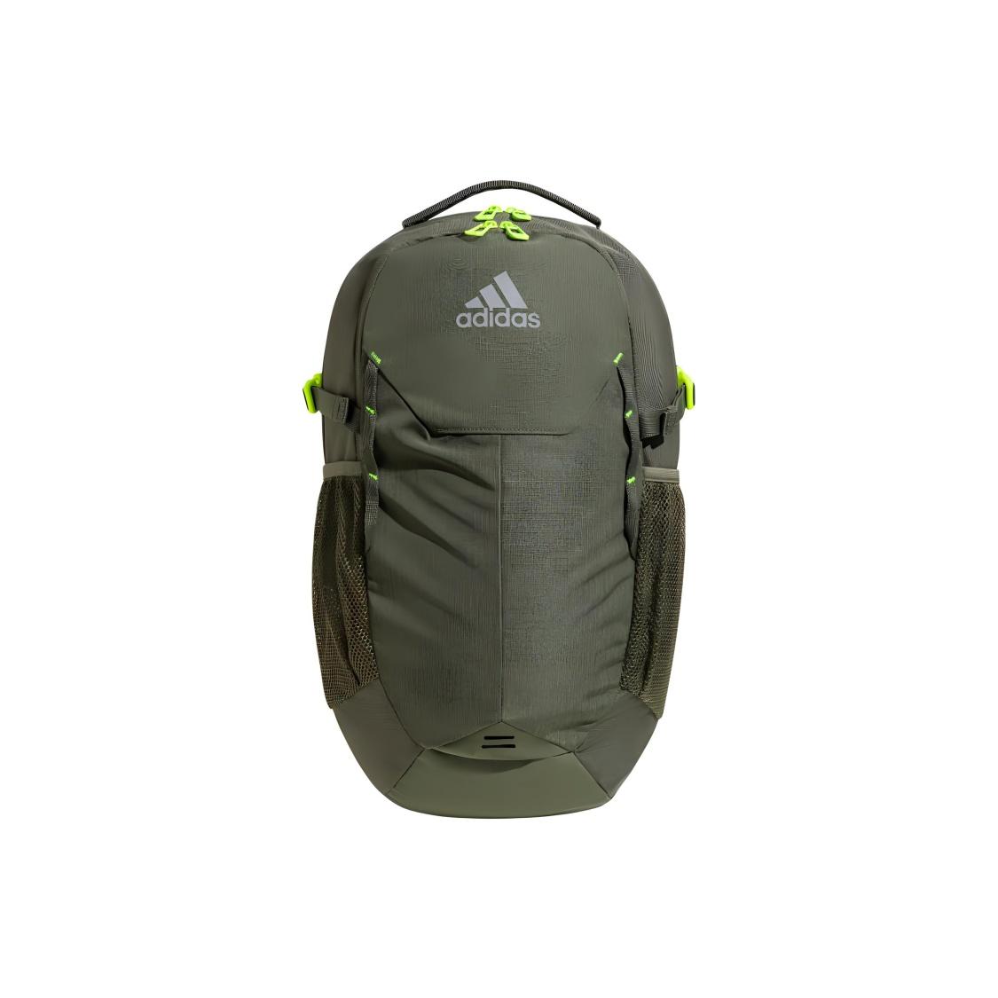 Adidas Recycled Material Backpack Regular Unisex Olive Green One Size зелёный