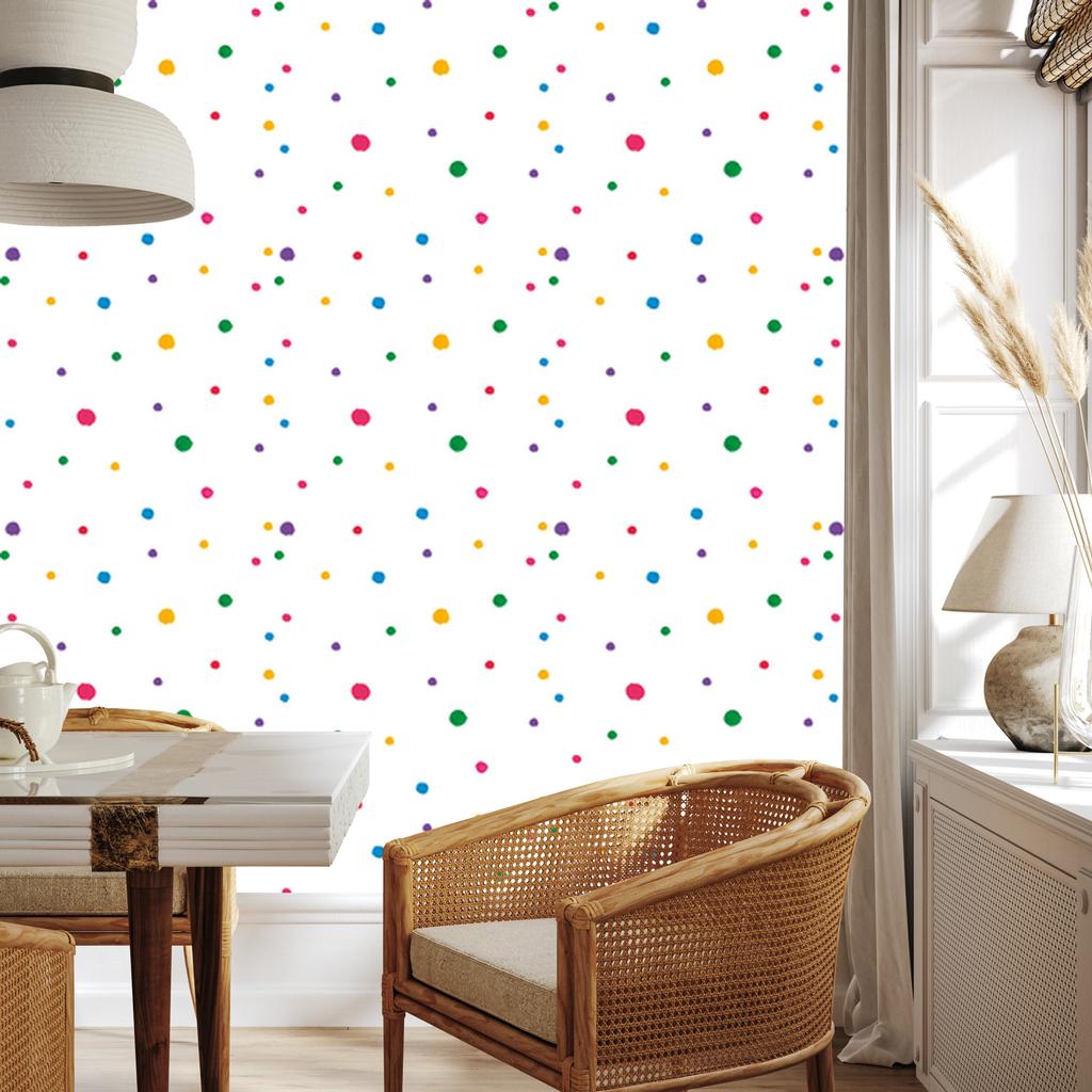 Minimalist Dots Wallpaper for Living Room and Bedroom 50x1000