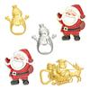 Elk Deer Refrigerator Magnet Santa Claus Snowman Can Opener Christmas Bottle Opener  Christmas Day