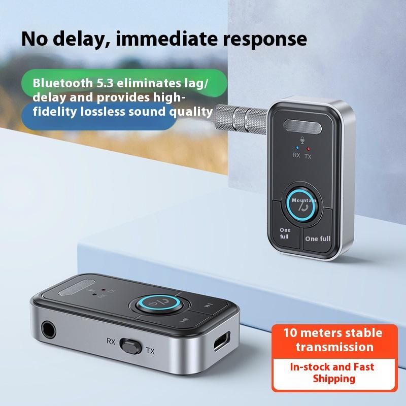 T67 Bluetooth Receiver Transmitter Wireless 2-in-1 Bluetooth Adapter TV Computer Audio Audio Converter