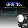 with Switch Motorcycle LED Headlight Universal Auxiliary Spotlight Lamp  Motorcycle Accessories