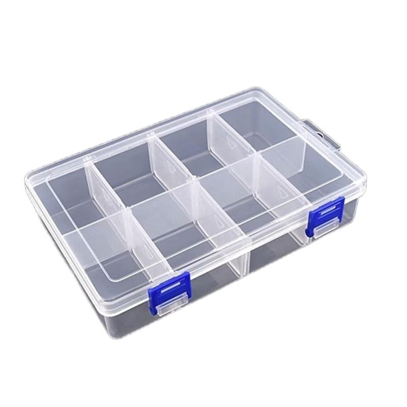 Tool Box Screw Organizer Removable Compartment Plastic Small Parts Organizer Hardware Organizer Box for Garage