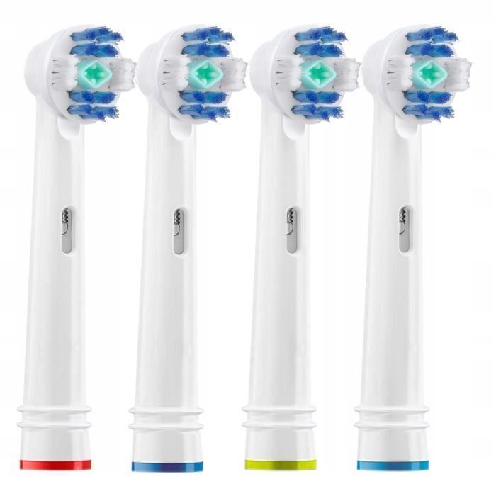 Toothbrush Heads - Oral B - 12 Pieces Precision 3D White FlossAction - Compatible Rotary