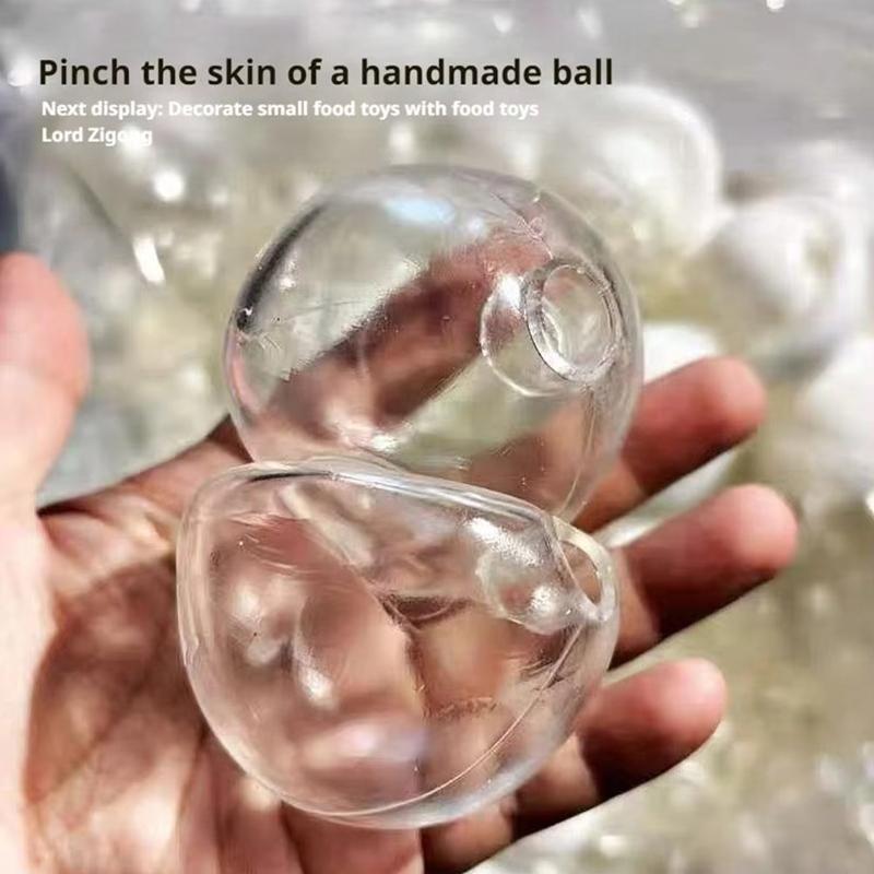 10 Stück Kugel Schmuck TRP Gießformen Werkzeuge DIY Leere Kugelschale Handgemachte Kugel Dekompression Langsam Rückprall Spielzeug
