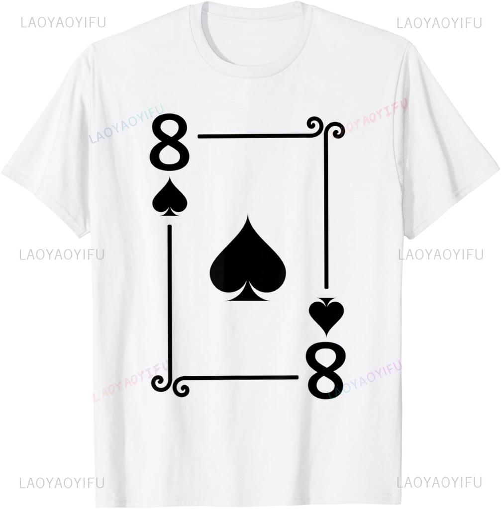 Playing Cards Costume -   Diamonds Card Poker T-Shirt Unisex Summer Streetwear Tops Camiseta