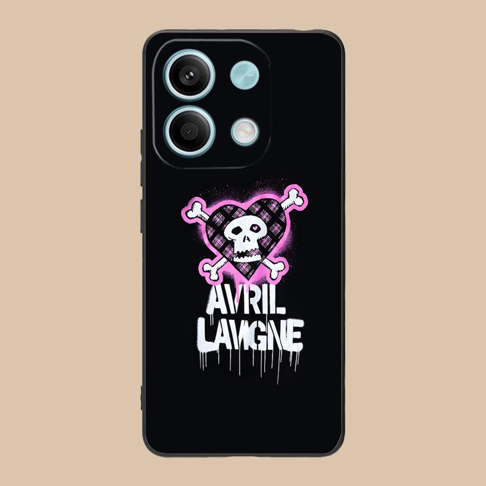 Avril Lavigne Matte TPU Mobile Phone Case for POCO F8 F7 F6 F5 F4 F3 F2 Pro GT C75 C71 C65 C61 C40 Pro Ultra Colorful Cover