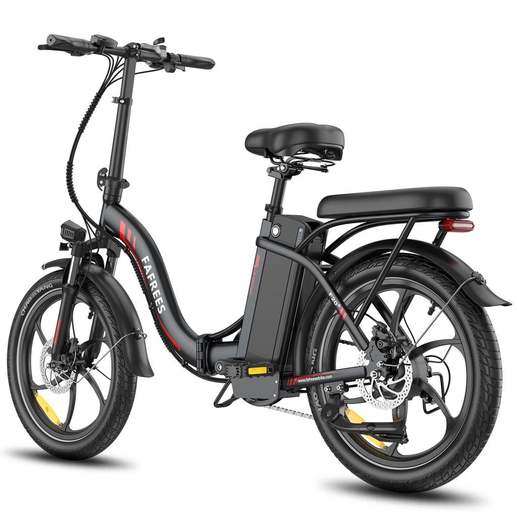 FAFREES F20+ Electric Bicycle Foldable 20" 250W Motor Electric Bike Adult Top Speed 35Km/h 36V 20AH Range 90Km Load 150kg 4 Color