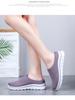 Women's Summer Breathable Slip-On Slippers - Soft Sole, Comfortable, Fashionable, Odor-Free Half Shoes