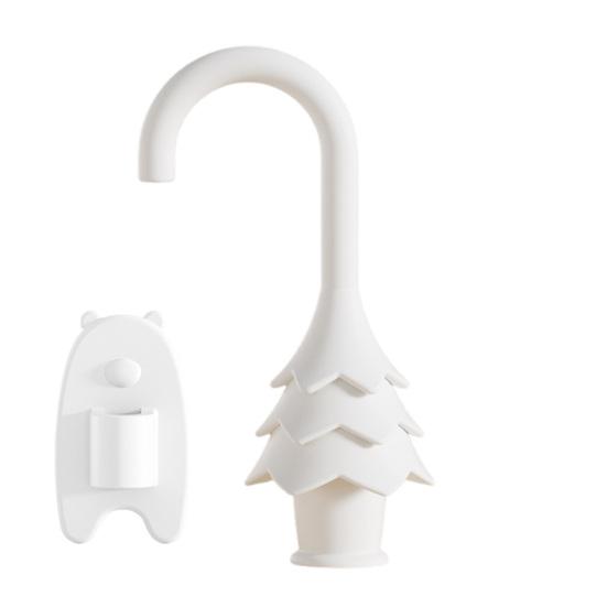 Security Key Card Silicone Door Stopper Christmas Tree Shape Baby Safety Anti-Pinch Design Door Guard