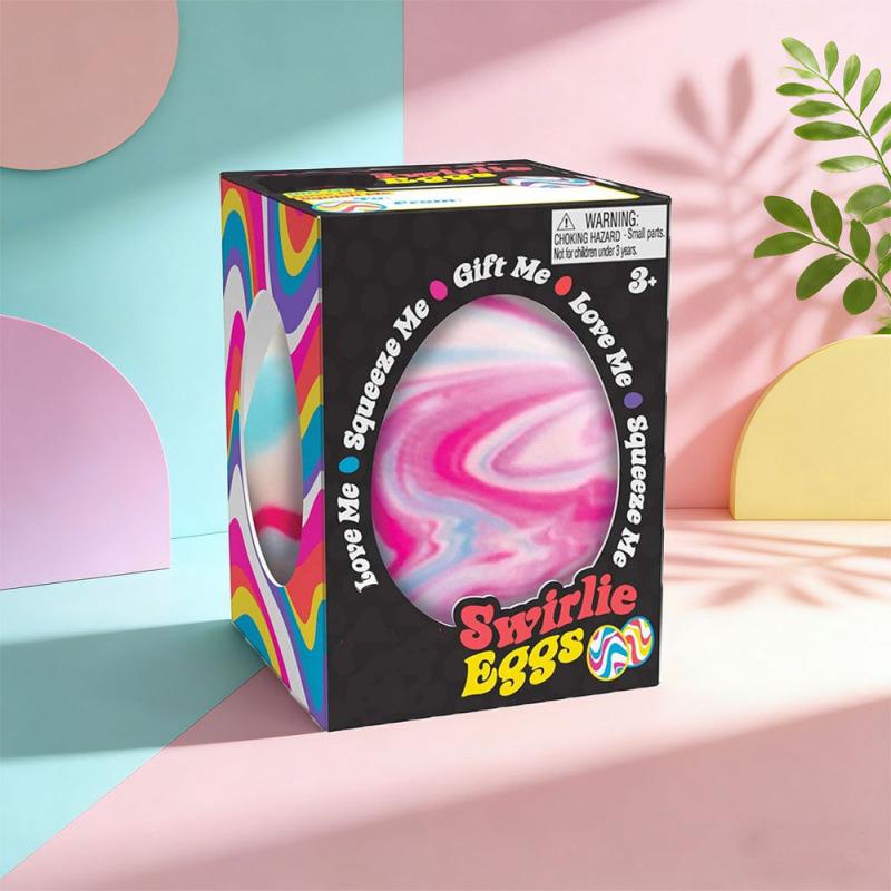 Circular Egg Sensory Toy Fidget Cube For Stress Relief Anxiety Calming Focus Adhd - Office Desk Gadget