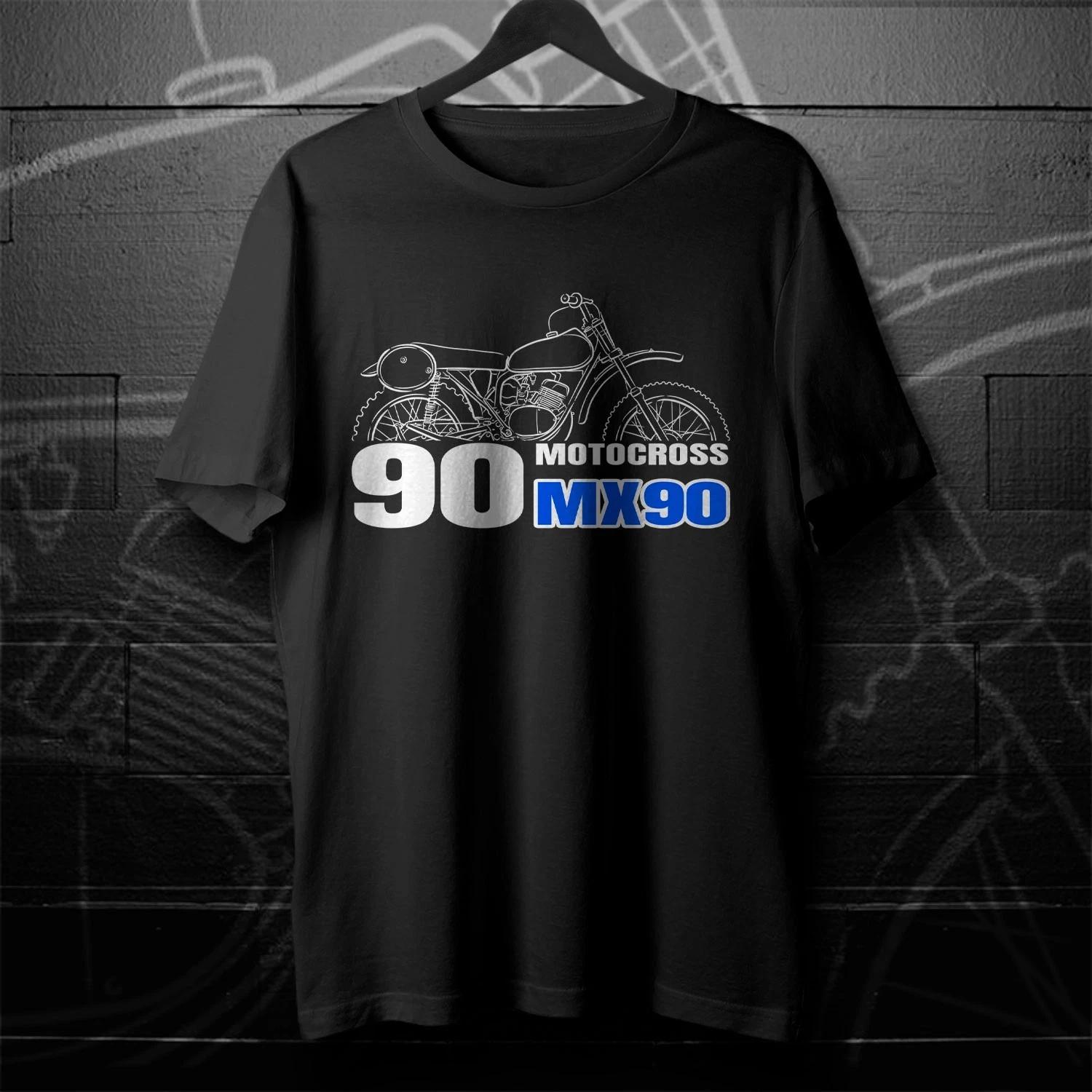 For Yamaha MX90 1972 fans - Motorcycle T shirt M