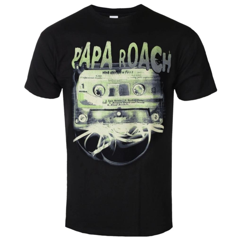 Papa Roach Lab Art Pattern Nu Metal Band Tshirt Casual Trendy Style Cotton Tshirt For Unisex And Unisex