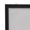 24x36 LED Movie Poster Frame Light Box Black Slim Edge Lit Backlit Advertising Display Wall Mount Cinema