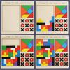 Wooden Children's Puzzle Tetris Tangram Game Chess Three-in-one Puzzle Building Block Early Education Toy Building Block