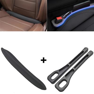 Car Seat Gap Filler Organizer & Car Seat Crevice Filling Strip Pu Waterproof Car Seat Gap Plug Strip Auto Interior Accessorie