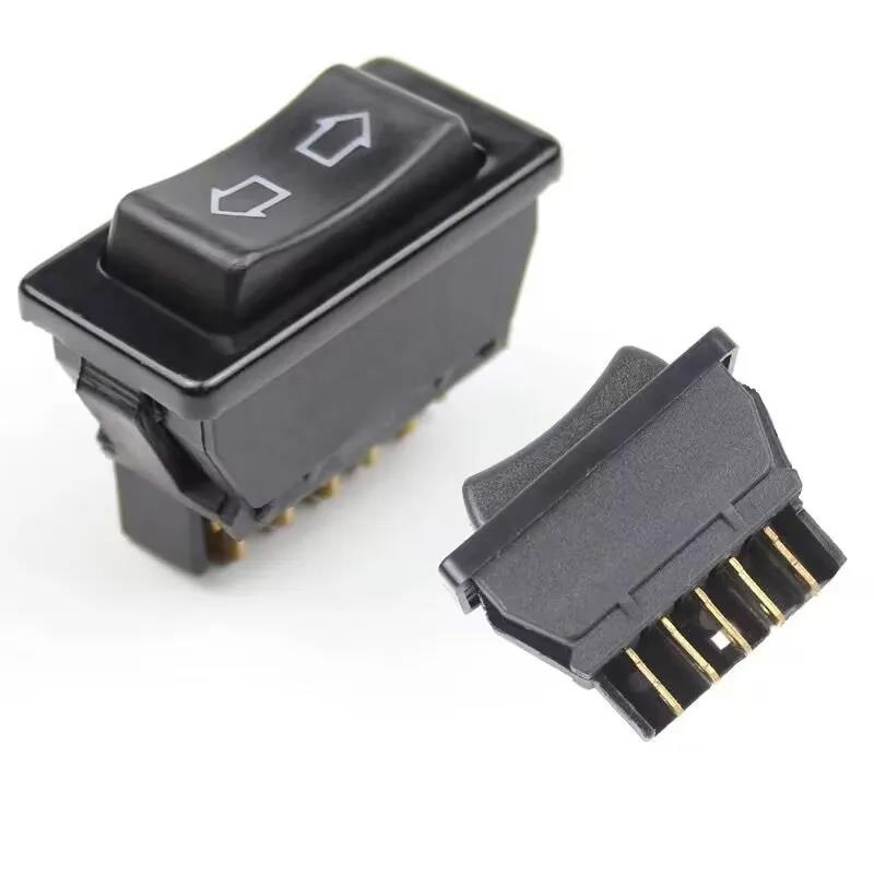 Universal Auto Car Power Window Switch Lifting Switch 5 Pin DC 12V 20A Blue/Red/Green Light Color Switches4