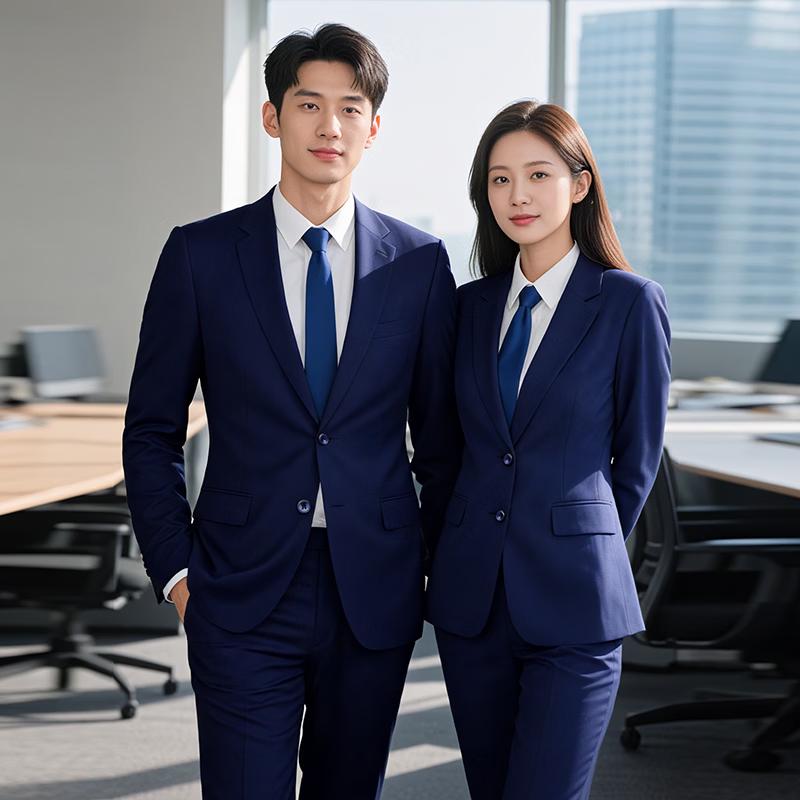 

Troman Unisex Classic Wrinkle-Free Business Suit Set L