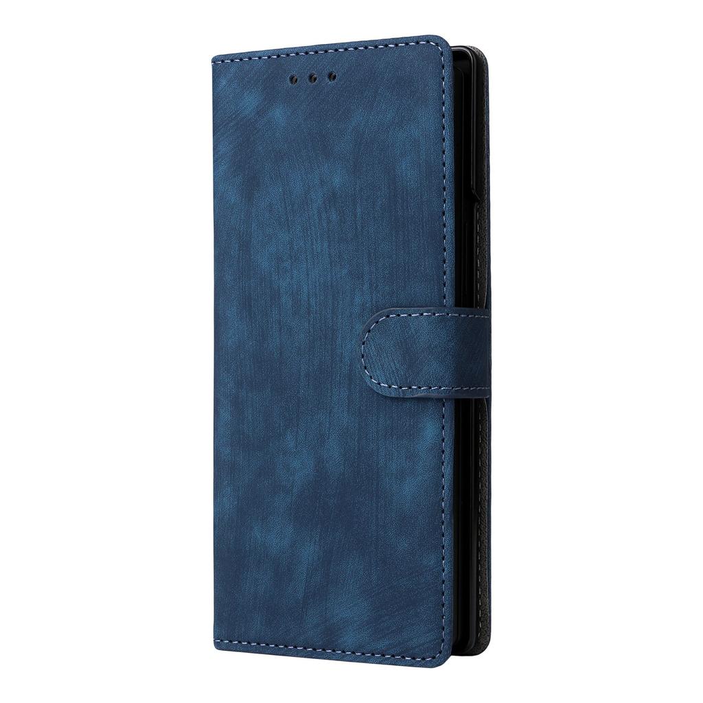 For Samsung Galaxy Z Fold7 5G Case Wallet RFID Blocking PU Leather Phone Cover Stand with Strap