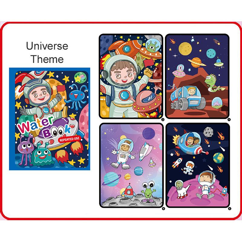 Water Coloring Books Party Favors Suitable for Kids Children Day Birthday Reuse Novelty Festival Gifts Gathering Supplies TMZ
