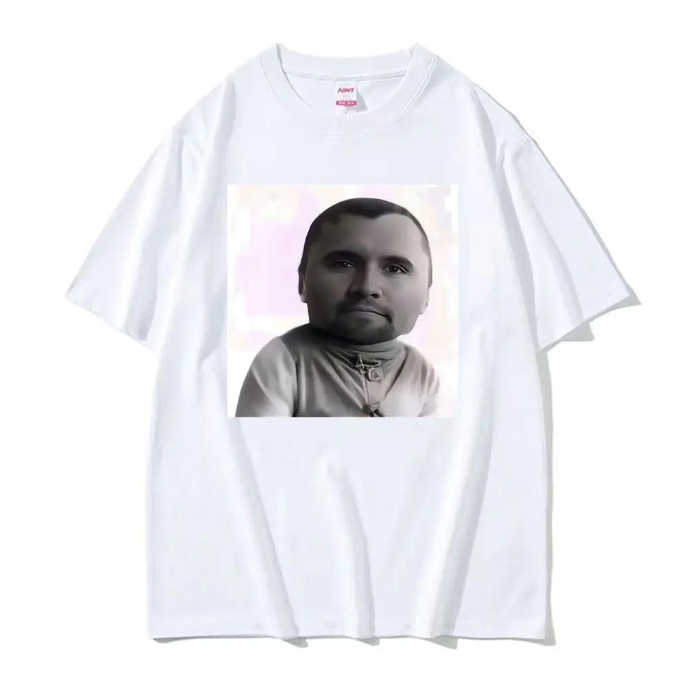 Funny Charlie Kirk Baby Face Meme Graphic Tee Shirt Unisex Women Fashion Classic Summer Short Sleeve Oversized Cotton T Shirt