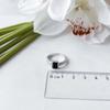 Серебряное кольцо с натуральным сапфиром 1.47ct, вес изделия 2,52 гр (2150510)