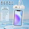 X8 Cartoon TPU Waterproof Floating Phone Case - Touchscreen Compatible for Swimming & Rafting
